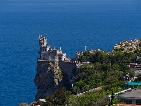The Swallows Nest Castle Gaspra Yalta Area Crimea Vacation