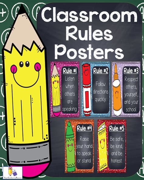Free Whole Brain Teaching Classroom Rules Posters Classroom Rules