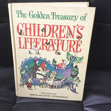 Vintage Golden Treasury Of Childrens Literature Book Etsy