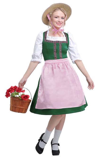 Womens Plus Size Oktoberfest Beauty Costume 1x 2x 3x