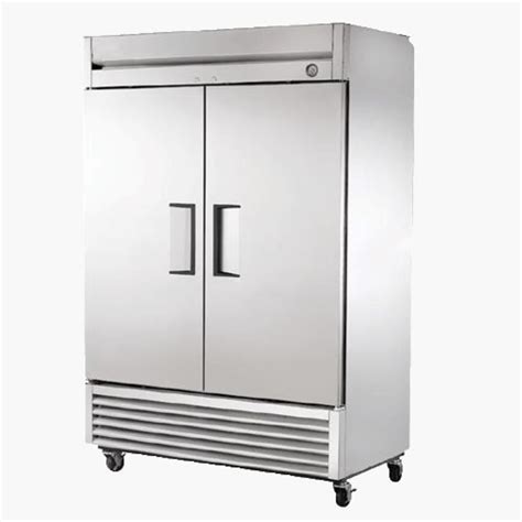 Stainless Steel Silver Commercial Double Door Fridge At Rs 65000 In Noida