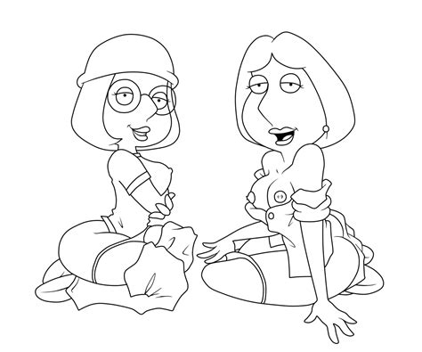 Lois And Meg Lines Wip By Masterman114 Hentai Foundry