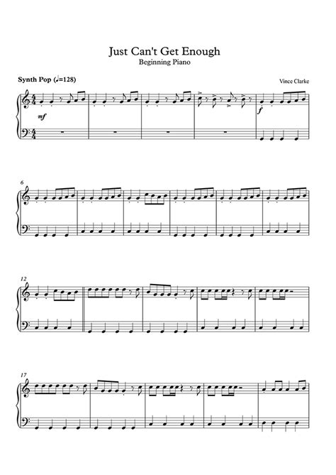 Just Can T Get Enough Piano Sheet Music Never Enough Piano Sheet Music 2021 Sheet Music Gallery