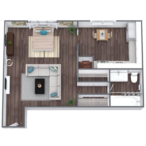 Studio Floor Plans 350 Sq Ft Apartment