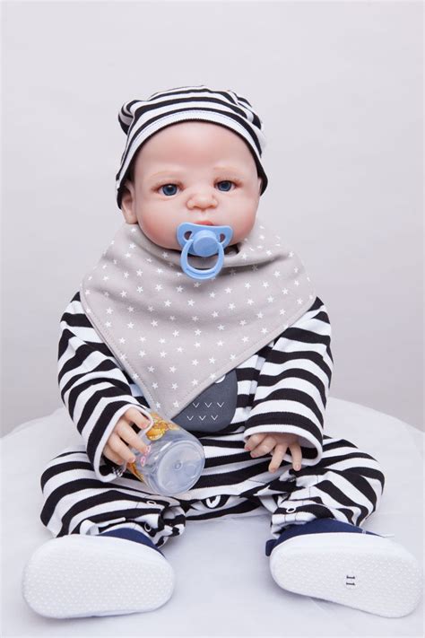 When you have a silicone baby doll, knowing how to take care of them is really important. 55cm Full Silicone Reborn Boy Baby Doll Toys Bathe Shower ...