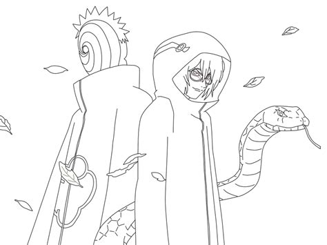 Minato Coloring Pages