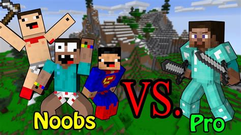 Noobs Vs Pro Minecraft Animation Return Of The Noobs Youtube