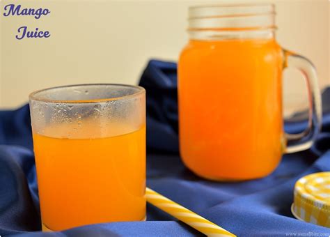 Mango Juice Recipe How To Make Fresh Mango Juice At Home Asmallbite