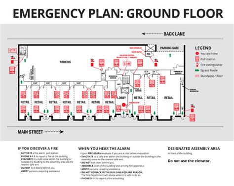 Design Fire Emergency Evacuation Diagram For Your Floor Plan By Ameerhamza00073 Fiverr