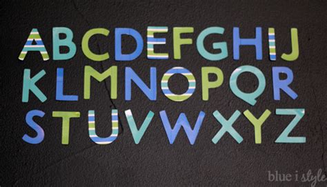 Diy With Style Diy Alphabet Magnets That Actually Stick