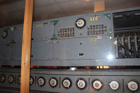 The National Cash Register N 530 Bombe Enigma Decrypting Machine