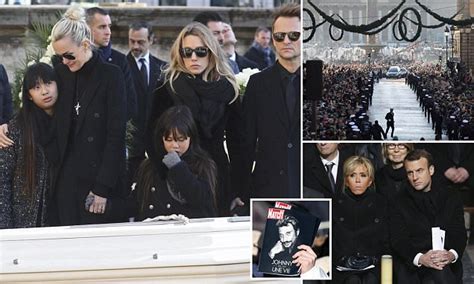 Thousands Line Paris Streets For Johnny Hallyday Funeral