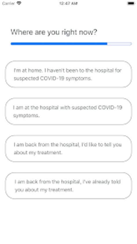 After a while you will have statistics that shows which food you are reacting to, and therefore should avoid. COVID Symptom Tracker per Android - Download