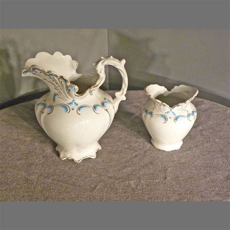 Victorian Pitcher And Bowl Set Antiques On Hanover Ruby Lane