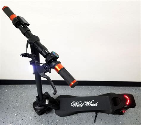 48v 1600w Max Double Dual Motor Widewheel Electric Kick Scooter Fat