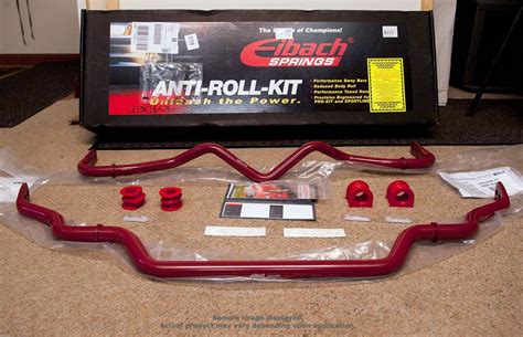 2005 2010 Ford Mustang Coupe V8 Eibach Front Rear Sway Bar Kit