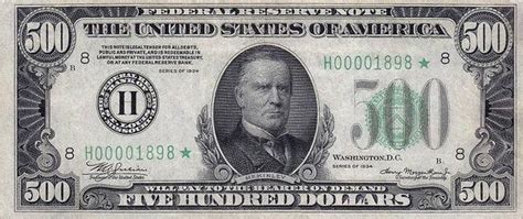 Does The United States Have Any Legal Dollar Bills Above