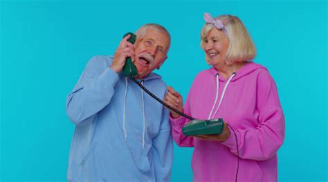 250 Grandpa And Grandma Making Faces Stock Photos Pictures And Royalty