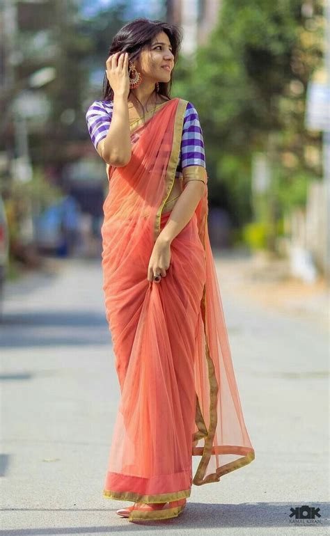 Indian Dresses Indian Outfits Lehenga Anarkali Simple Sarees Simple Saree Poses At Home