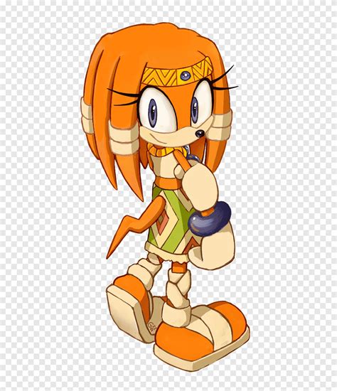 Tikal Knuckles the Echidna Sonic the Hedgehog jeż Zwierząt Anime png PNGEgg