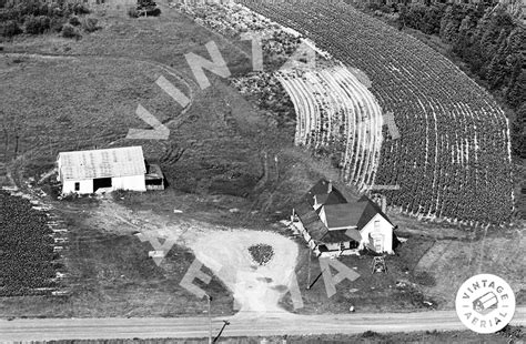 Vintage Aerial Maine Aroostook County 1965 32 OAR 37