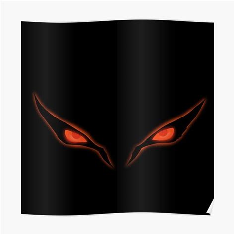 Nine Tails Naruto Posters Redbubble