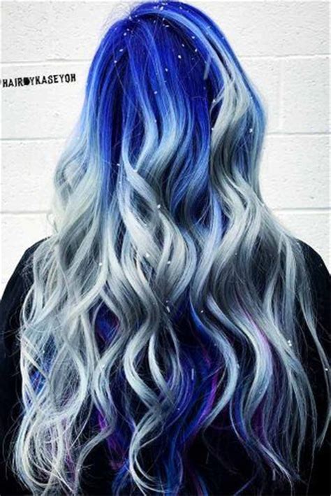 33 Blue Ombre Hair Color Trend In 2019 Hair Styles Blue Ombre Hair