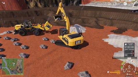 Map Mining And Construction Economy V07 Farming Simulator 22 Mod Ls22
