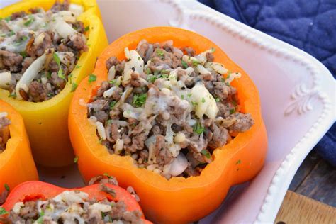 Classic Stuffed Peppers Easy Ground Beef Recipe In Under 30 Minutes