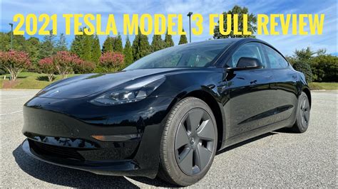2021 Tesla Model 3 Standard Range In Depth Review Youtube