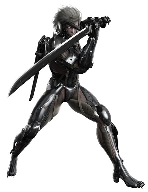 Raiden from Metal Gear Solid - Game Art