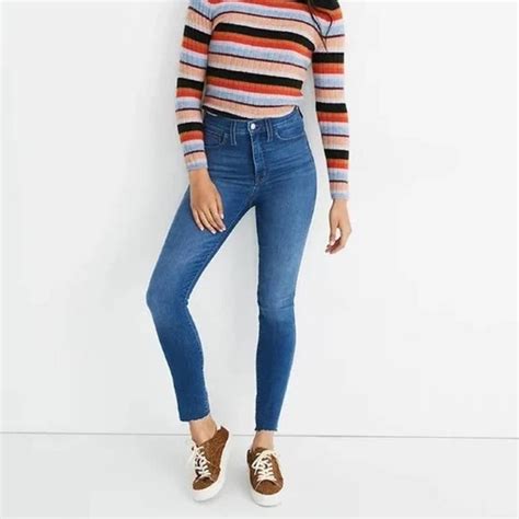 Madewell Jeans Madewell Highrise Roadtripper Jeans Color Waterford