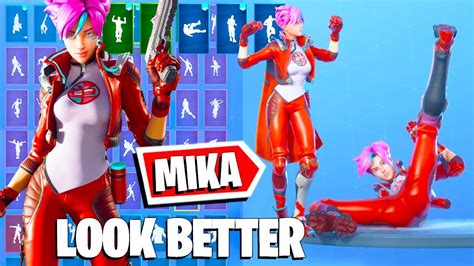 Mika Salamanca These New Fortnite Mika Skin Look Better With These