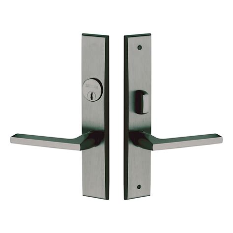 This is a much more secure lock system then. Baldwin Lakeshore | Baldwin 6974 | Mortise Entry Sets