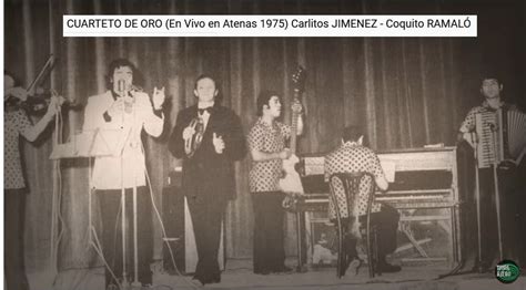 El Mundo Del Cuarteto Cuarteto De Oro En Vivo En Atenas 1975