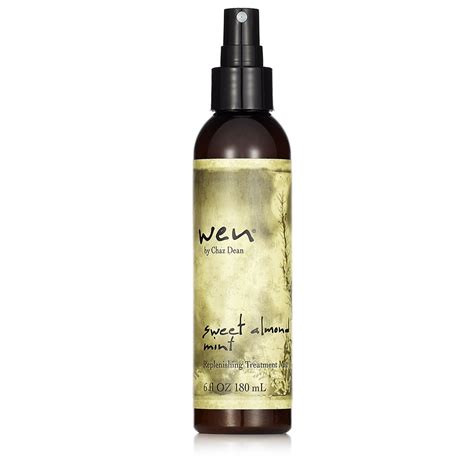 Wen By Chaz Dean Sweet Almond Mint 4 Piece Hair Care Collection Qvc Uk