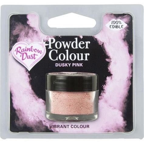 Powder Colour Dusky Pink Food Colourings From Cake Craft Company Uk