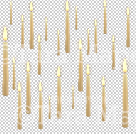 Floating Candles Overlays Candles With Flames Overlays Png