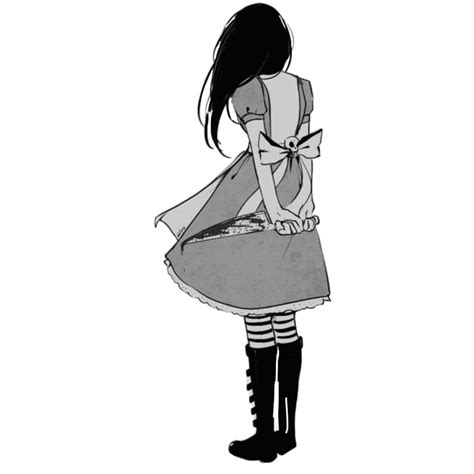 Anime Girl With A Knife