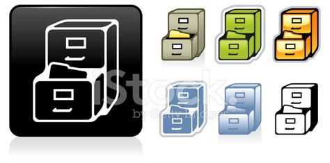 File Cabinet Icon Stock Photo Royalty Free Freeimages