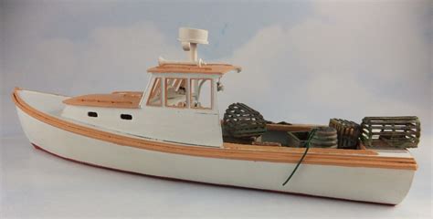 Sea Port Kit H134w O Scale 32 Lobster Boat Craftsman Kit Laser Cut