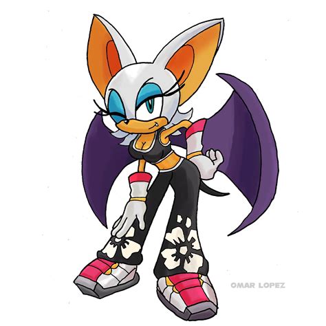 Rouge From Sonic Riders By Me Rsonicthehedgehog