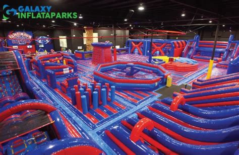 The Largest Indoor Inflatable Park In The Usa By Galaxy Inflataparks