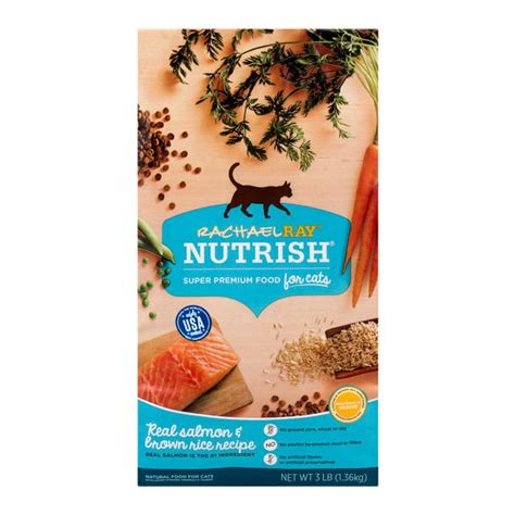 Save On Rachael Ray Nutrish Dry Cat Food Real Salmon And Brown Rice