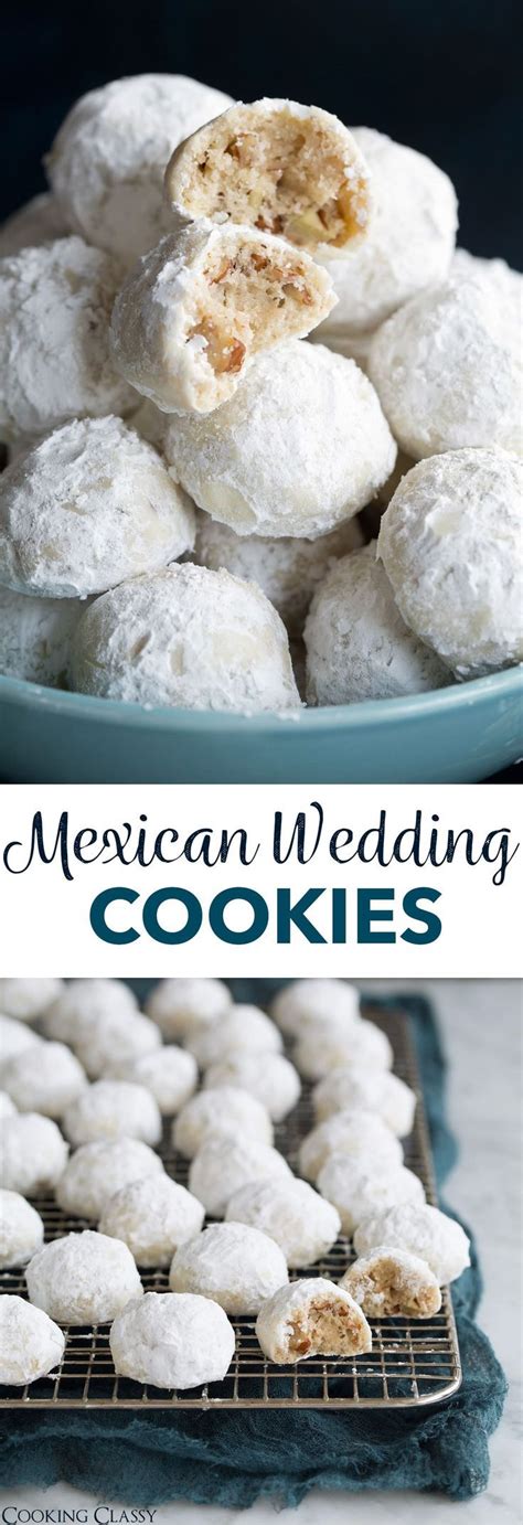 Preparation mix and sift flour, salt and spices; Mexican Wedding Cookies - These are one of the most dreamy cookies and they're so easy to make ...