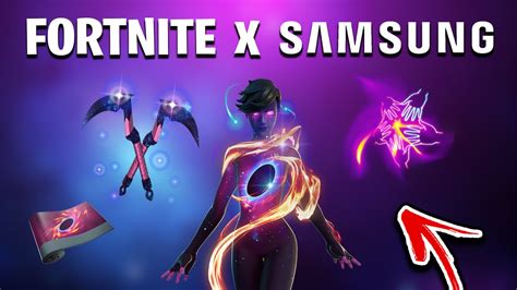 New Fortnite X Samsung Galaxy Skin Coming Soon Youtube
