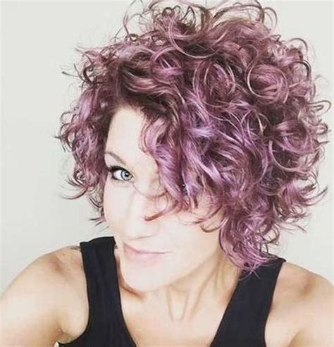 Cute Short Curly Hairstyles Ideas For Women 16 Fashionnita In 2020 Short Curly Hairstyles