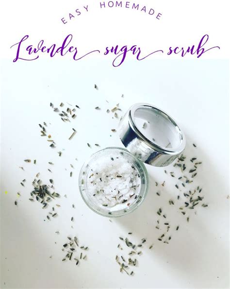 easy homemade lavender sugar scrub with essential oils make this easy homemade lavender sugar