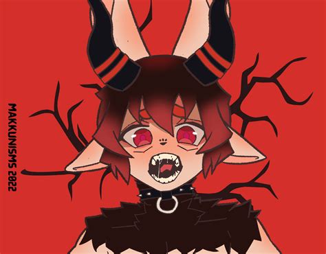 Demon Bunny Teef Rfurry