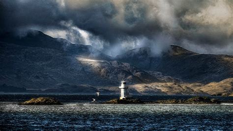 Desktop Wallpapers Scotland Argyle Sea Nature Mountains 2560x1440